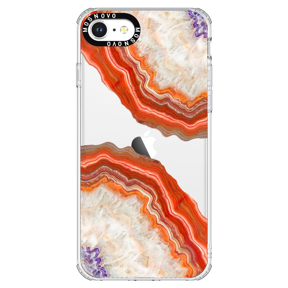 Agate Red Phone Case - iPhone SE 2020 Case