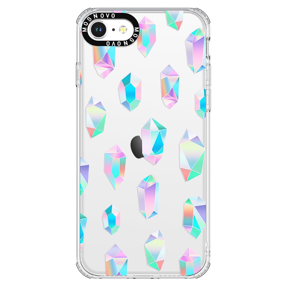 Crystal Gradient Diamond Phone Case - iPhone SE 2020 Case