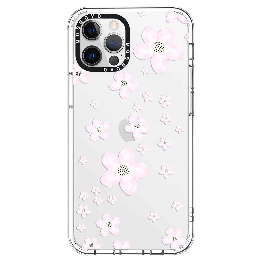 Pink Cherry Blossom Phone Case - iPhone 12 Pro Max Case