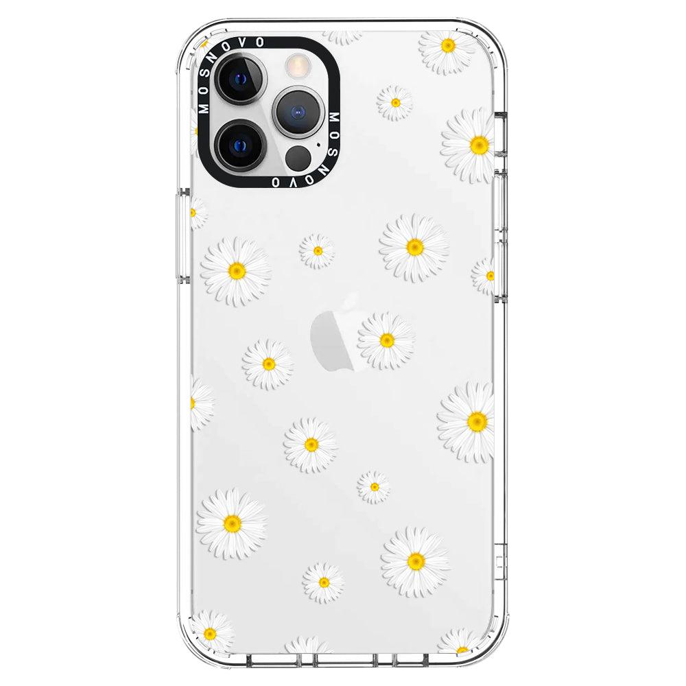 White Daisy Phone Case - iPhone 12 Pro Max Case