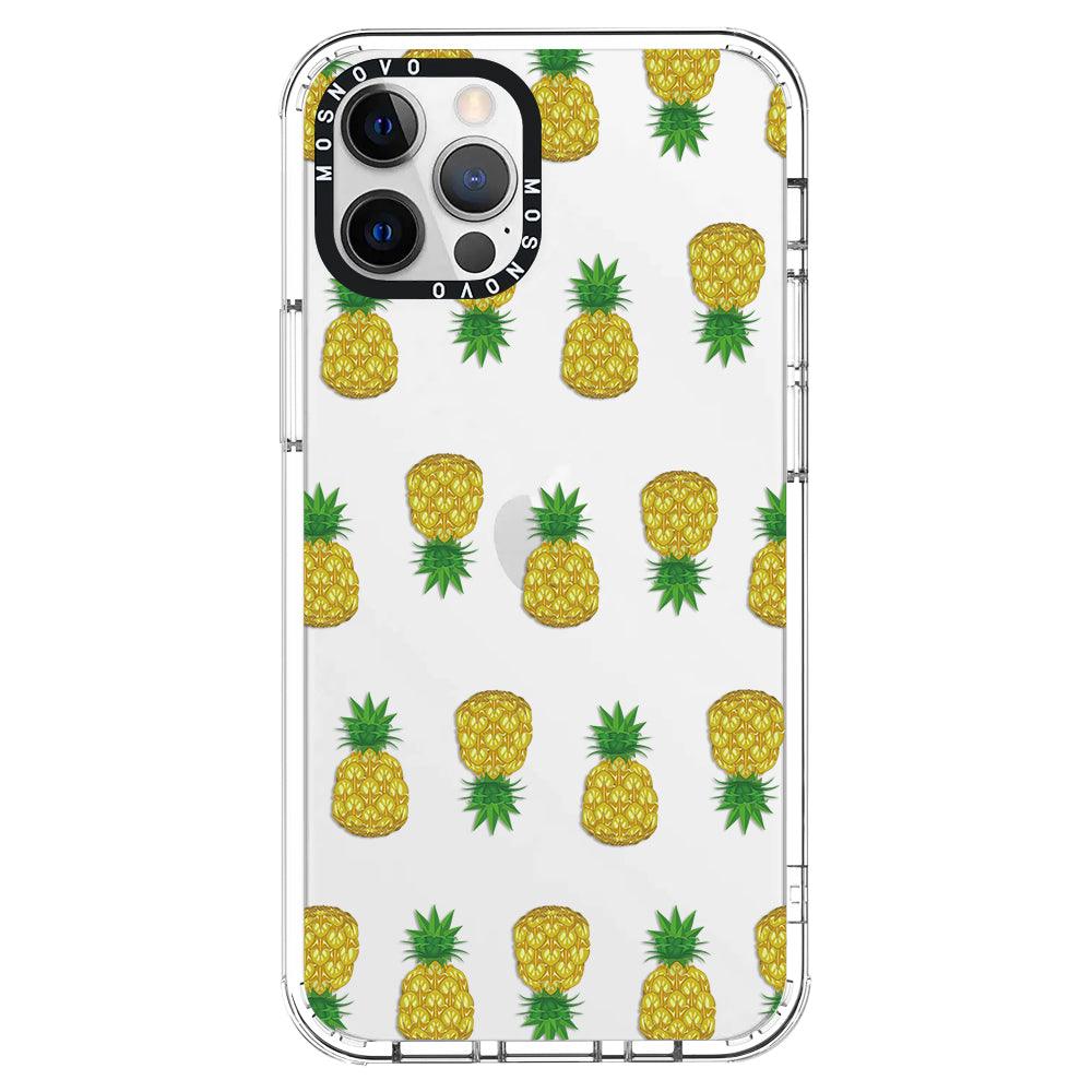 Cute Hawaiian Pineapple Phone Case - iPhone 12 Pro Max Case