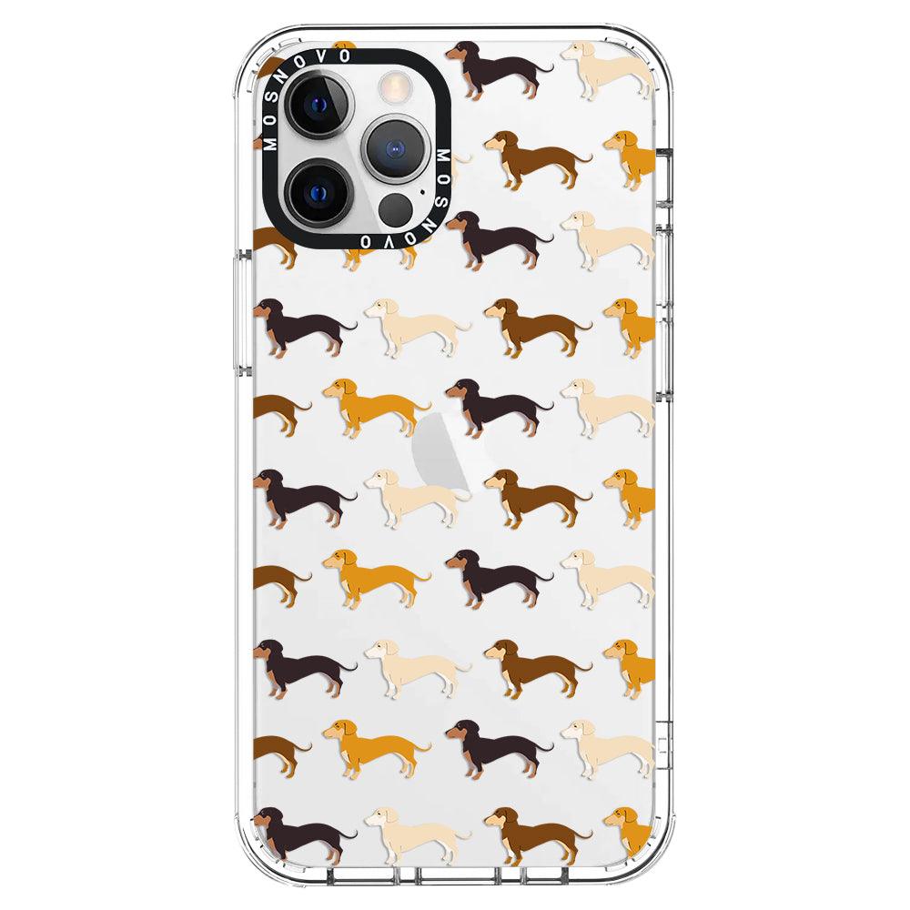 Cute Dachshund Phone Case - iPhone 12 Pro Max Case