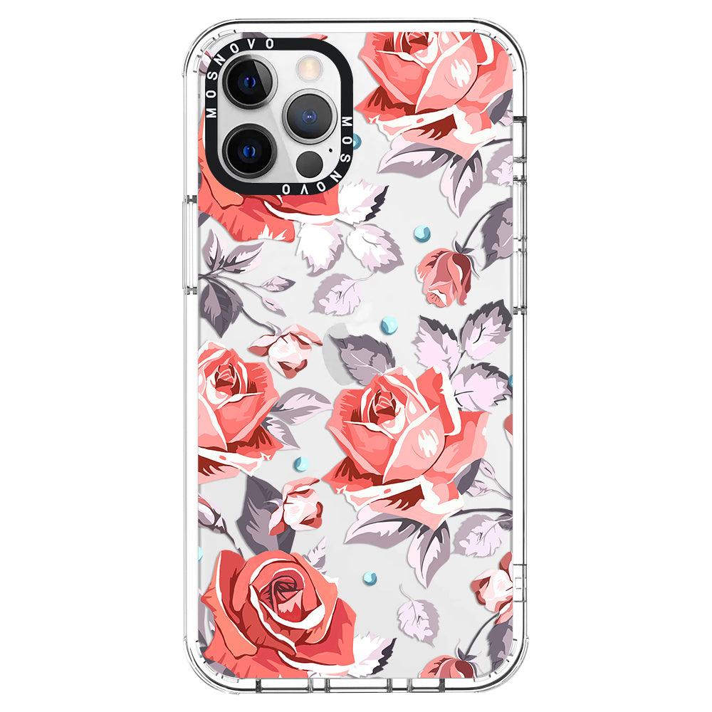 Retro Floral Phone Case - iPhone 12 Pro Max Case