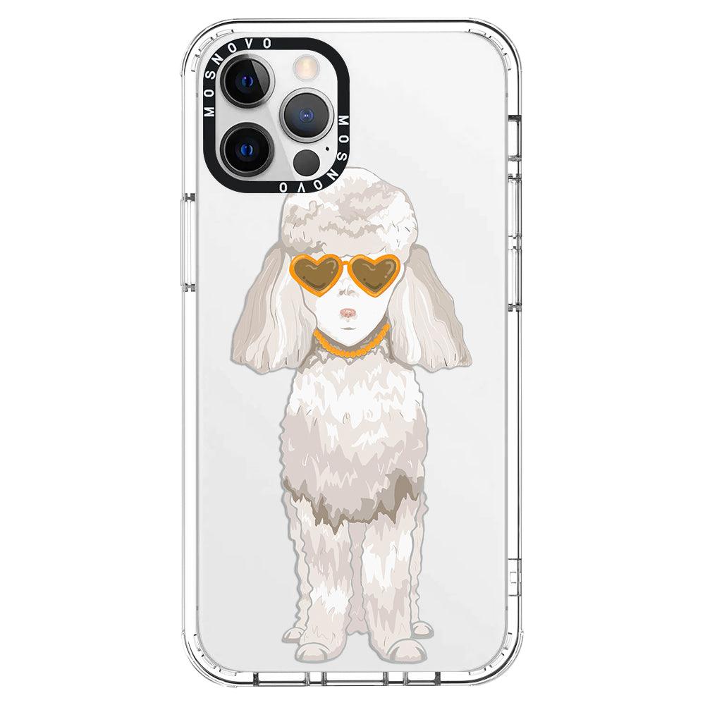 Elegant Poodle Phone Case - iPhone 12 Pro Max Case