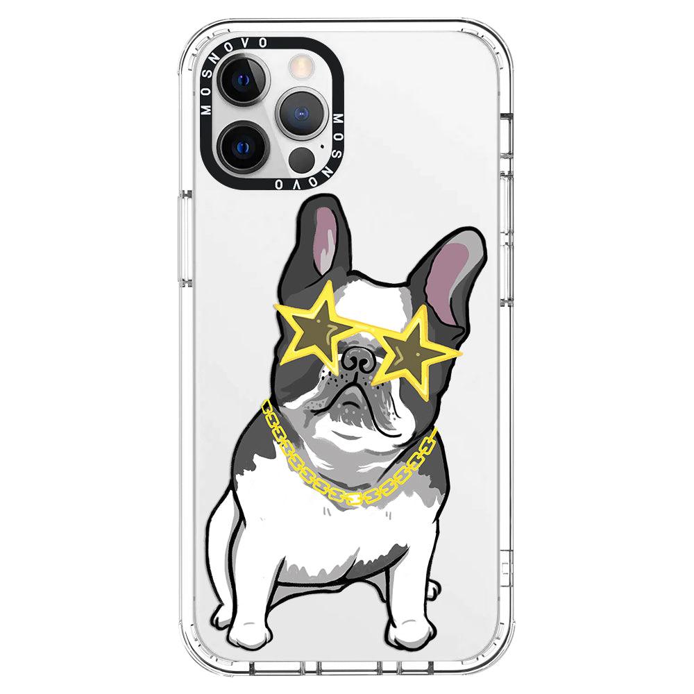 Cool French Bulldog Phone Case - iPhone 12 Pro Max Case