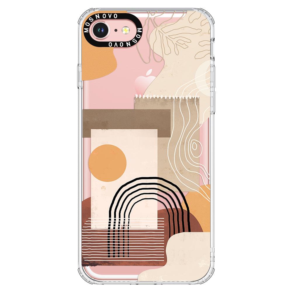 Minimalist Abstract Art Phone Case - iPhone 8 Case