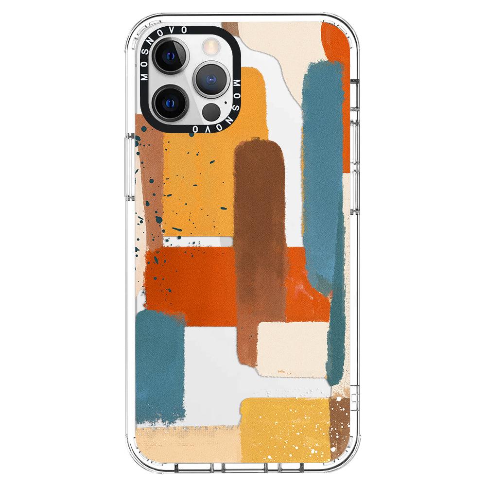 Brush Art Phone Case - iPhone 12 Pro Max Case