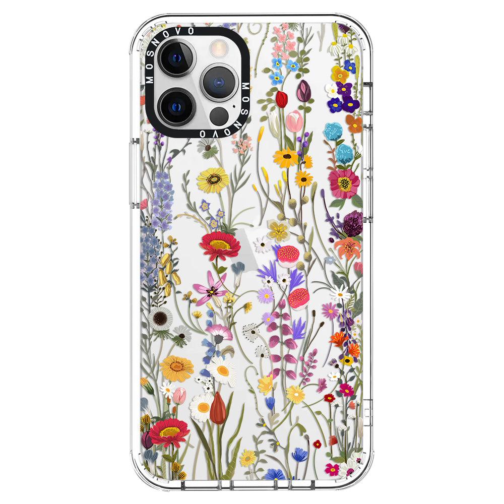 Wildflower Meadow Phone Case - iPhone 12 Pro Max Case