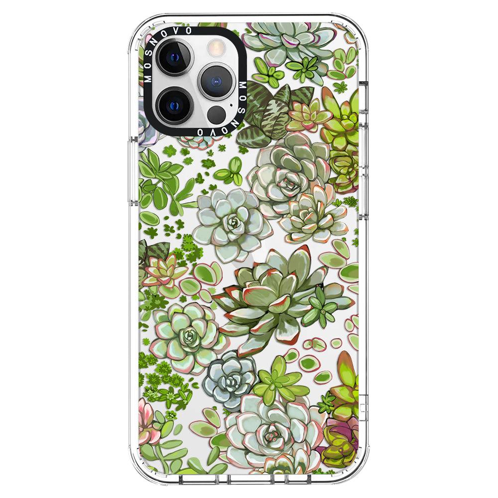 Succulents Phone Case - iPhone 12 Pro Max Case