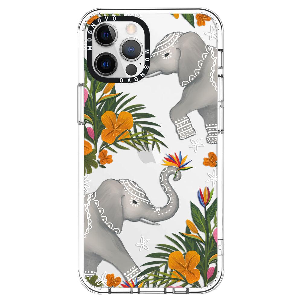 Tribal Elephant Phone Case - iPhone 12 Pro Max Case