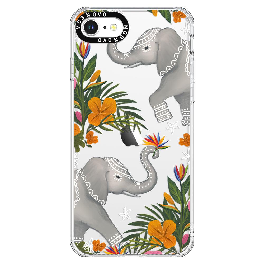 Tribal Elephant Phone Case - iPhone SE 2020 Case