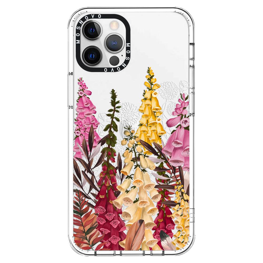 Foxglove Flower Phone Case - iPhone 12 Pro Max Case