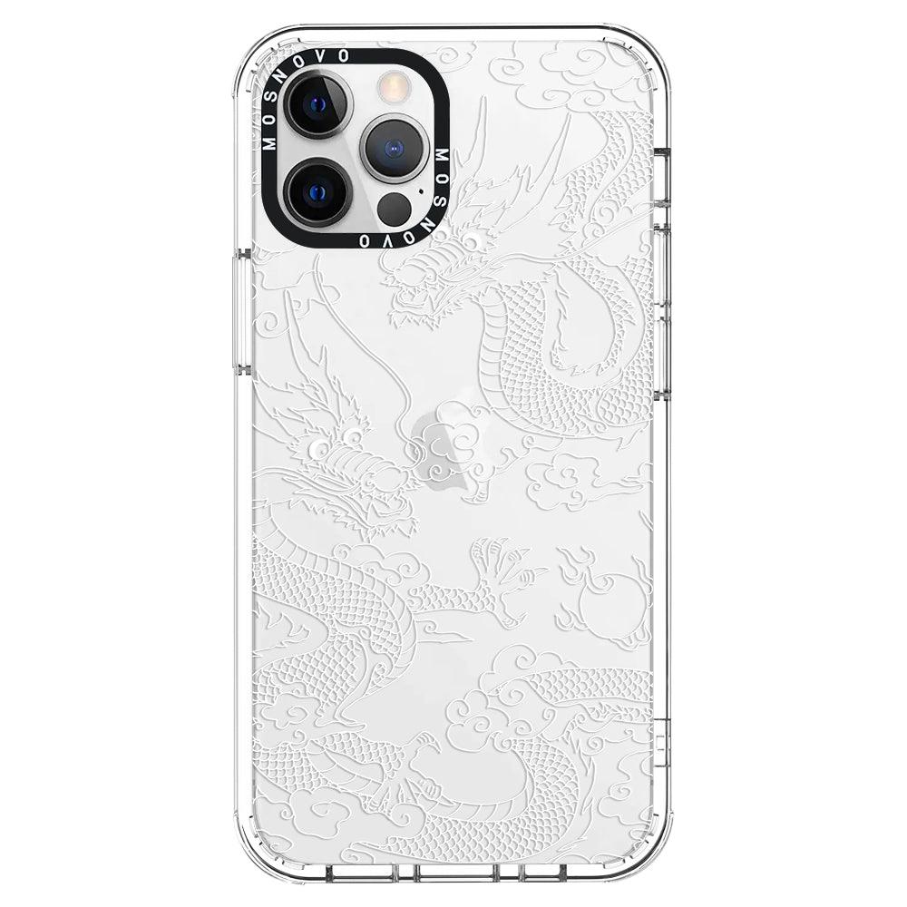 White Dragon Phone Case - iPhone 12 Pro Max Case