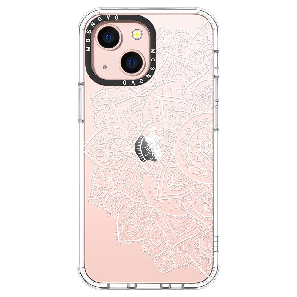 Half Mandala Phone Case - iPhone 13 Mini Case