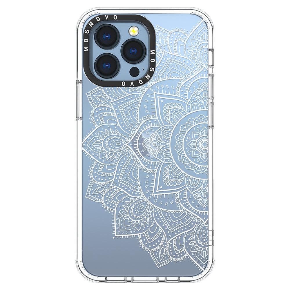 Half Mandala Phone Case - iPhone 13 Pro Case