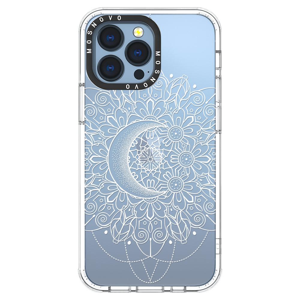 Celestial Moon Mandala Phone Case - iPhone 13 Pro Case