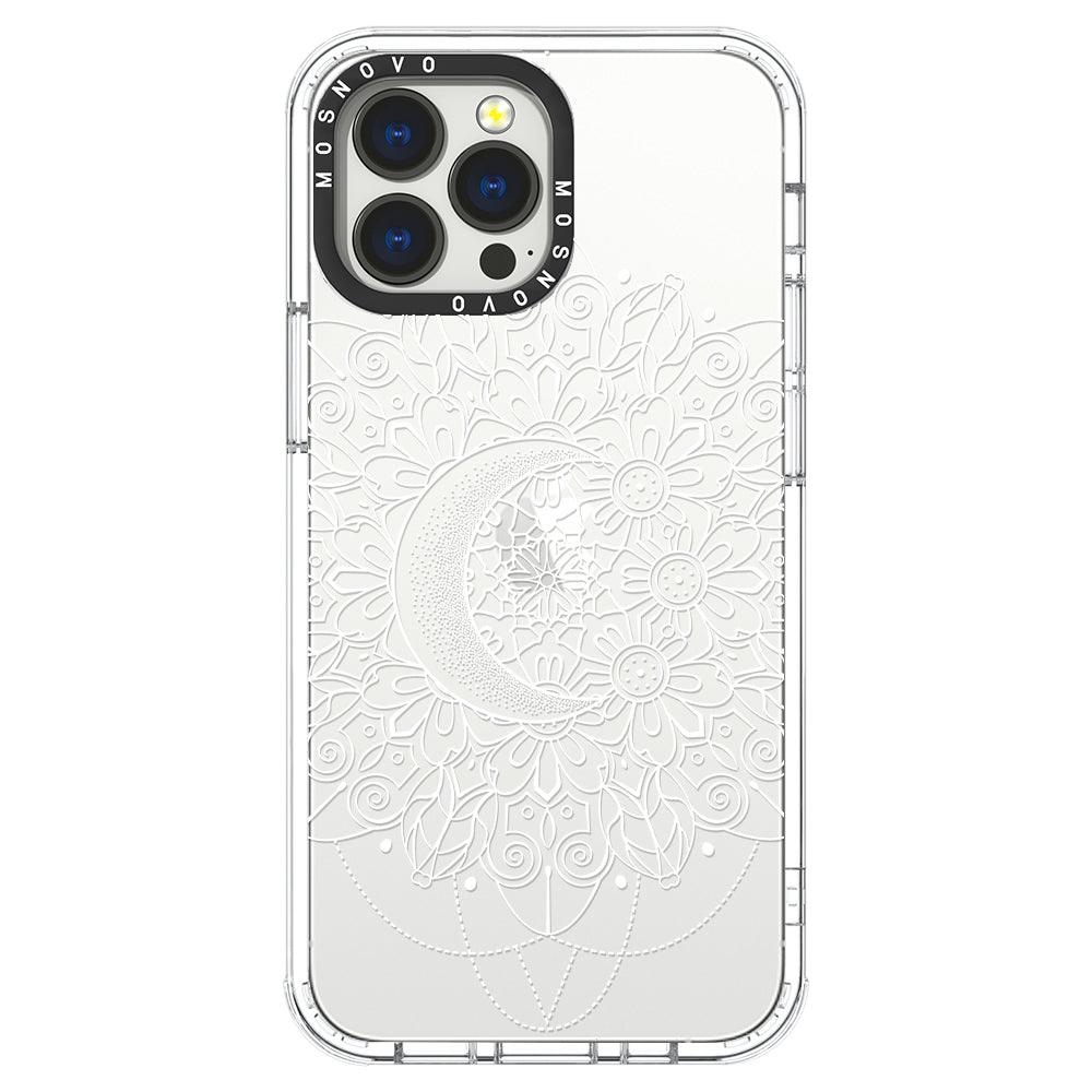 Celestial Moon Mandala Phone Case - iPhone 13 Pro Max Case