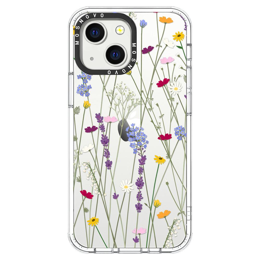 Floral Garden Phone Case - iPhone 13 Mini Case