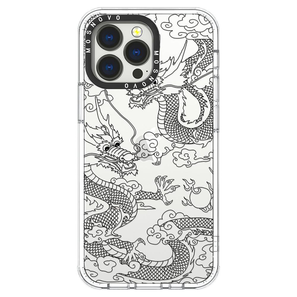 Black Dragon Phone Case - iPhone 13 Pro Case