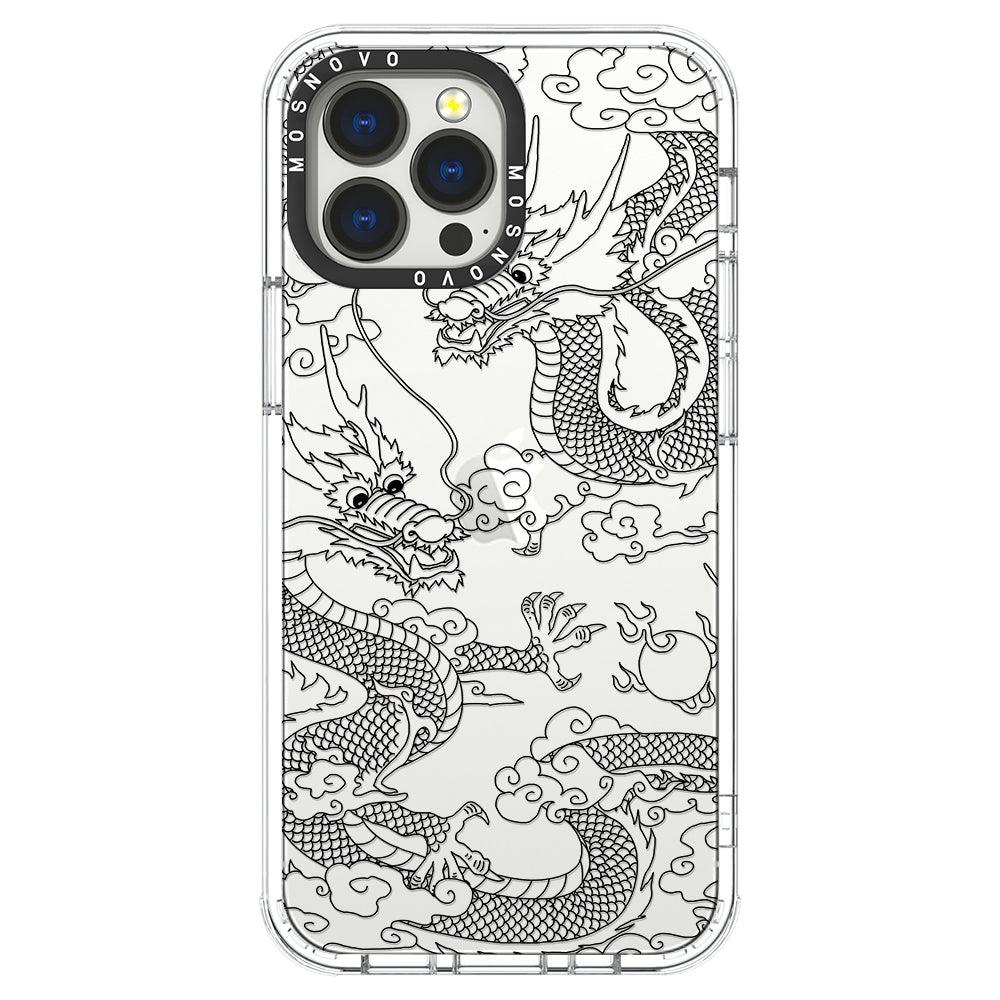 Black Dragon Phone Case - iPhone 13 Pro Max Case