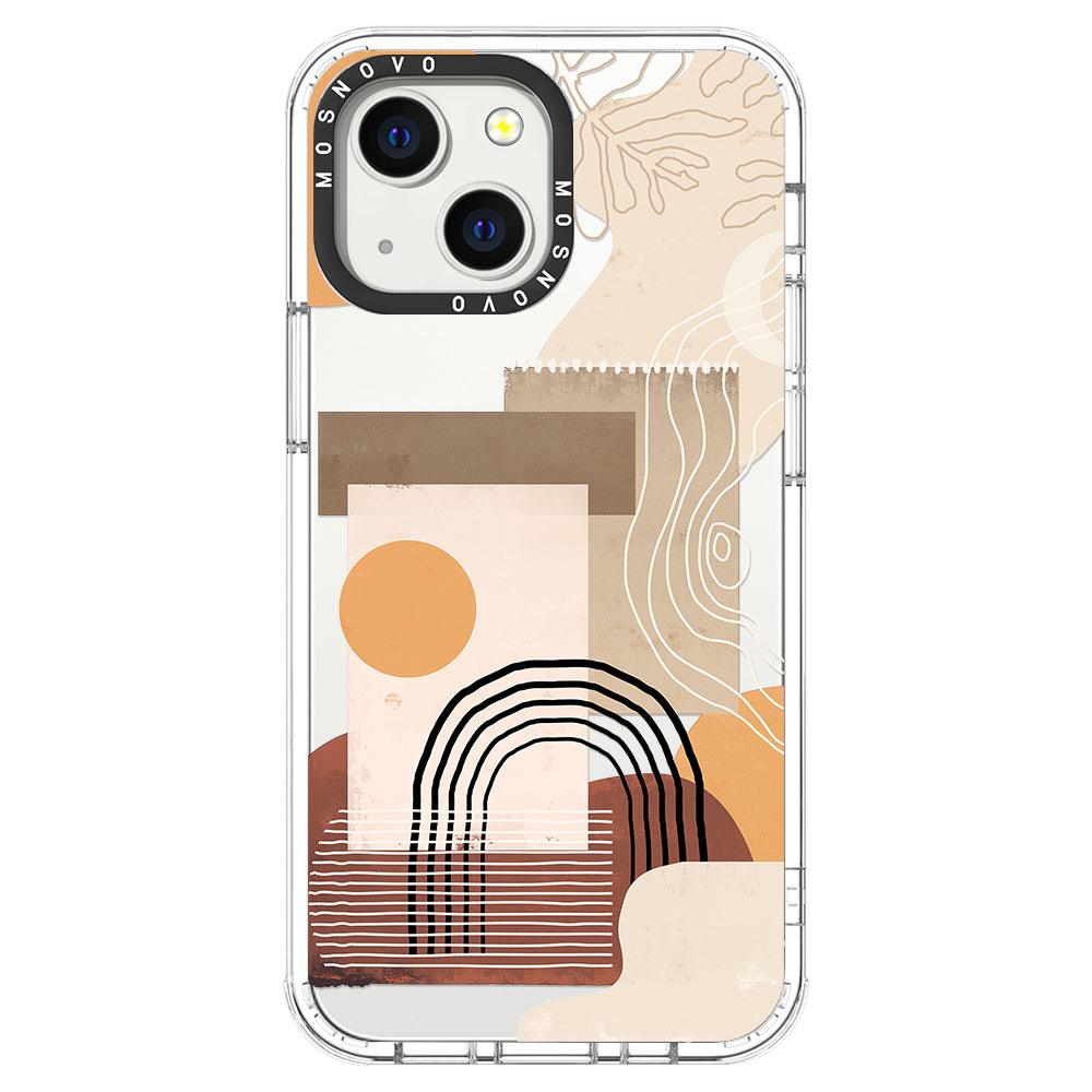 Minimalist Abstract Art Phone Case - iPhone 13 Mini Case