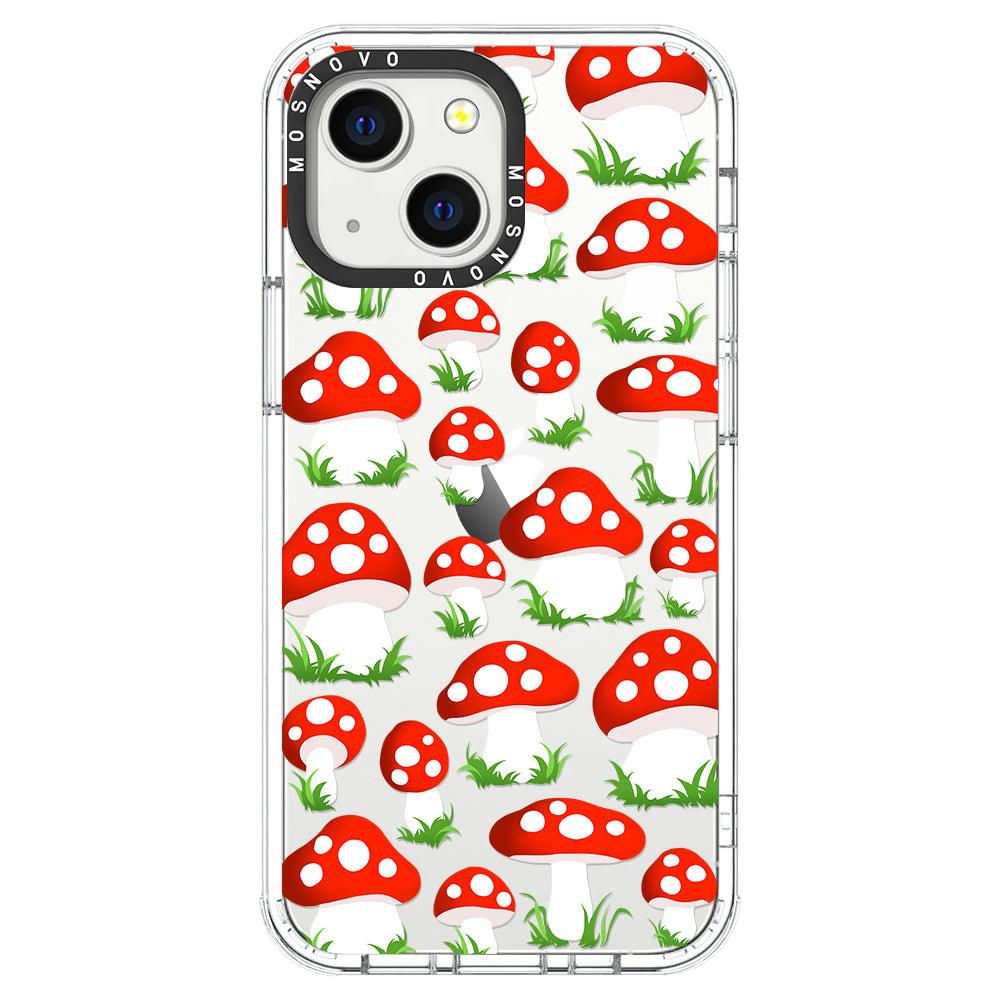 Cute Mushroom Phone Case - iPhone 13 Mini Case