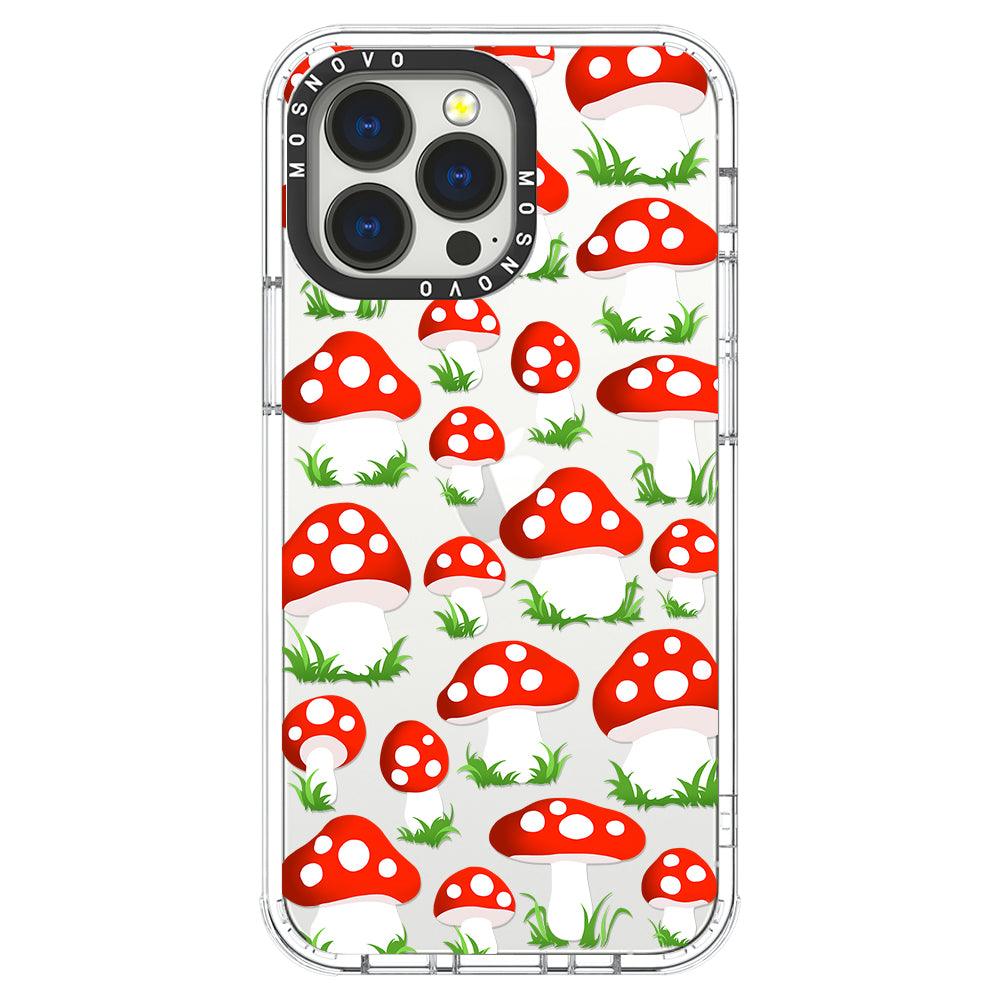 Cute Mushroom Phone Case - iPhone 13 Pro Case