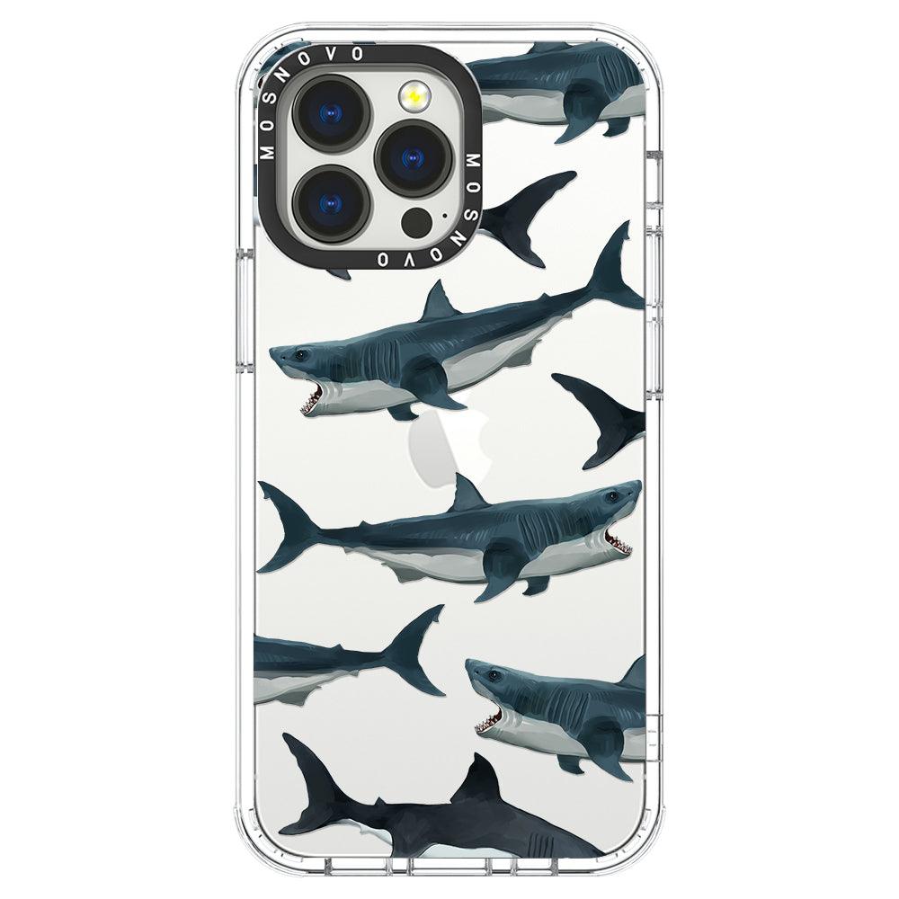 Great White Shark Phone Case - iPhone 13 Pro Case