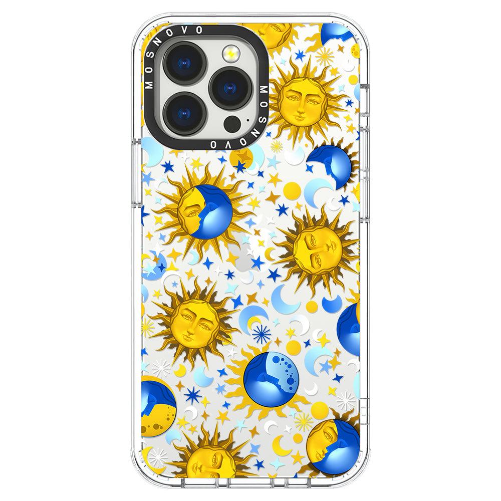 Celestial Sun Moon Phone Case - iPhone 13 Pro Case