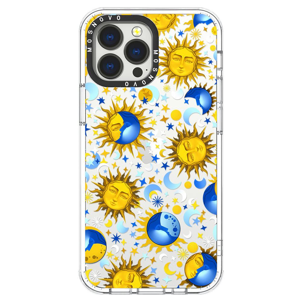 Celestial Sun Moon Phone Case - iPhone 13 Pro Max Case