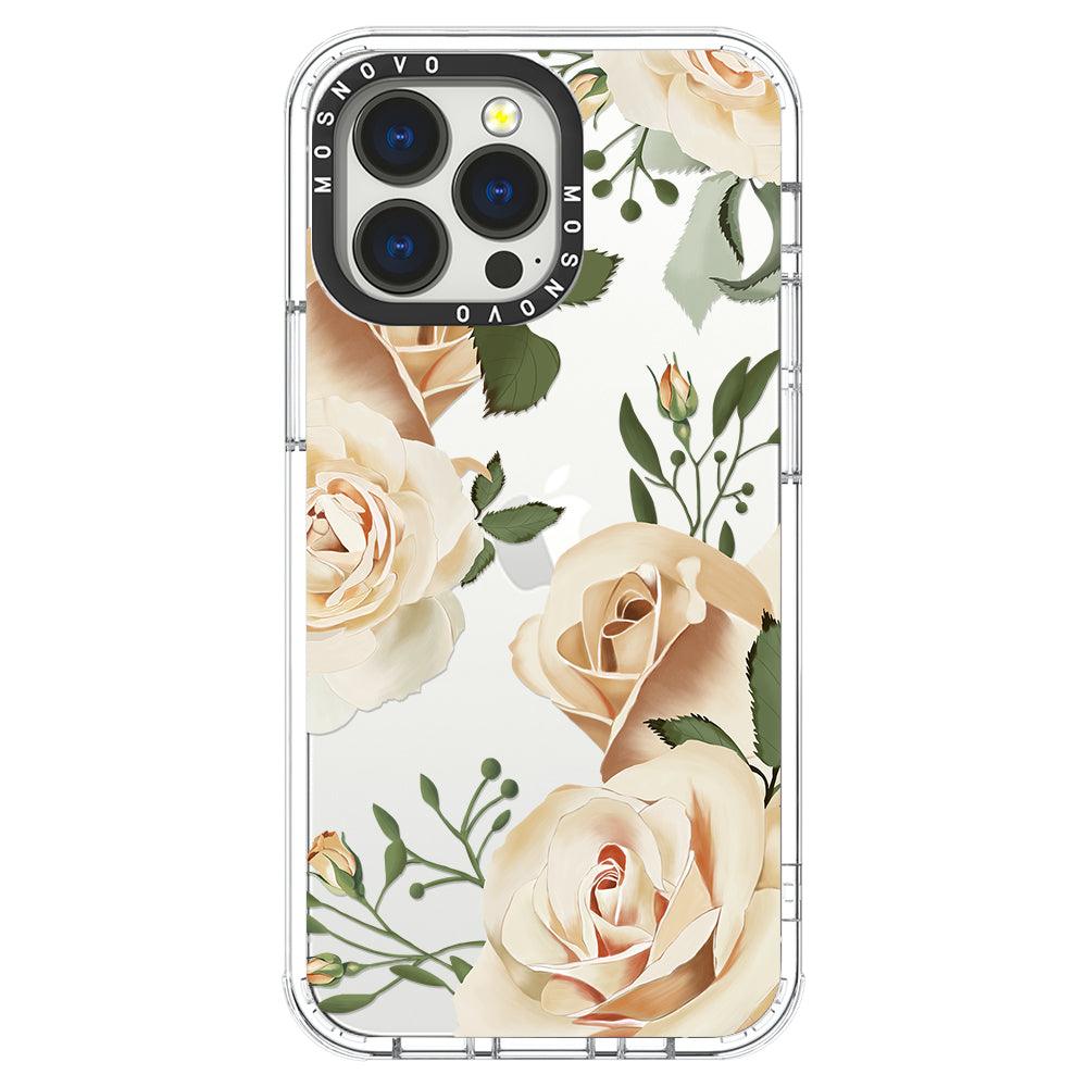 Champagne Rose Phone Case - iPhone 13 Pro Case