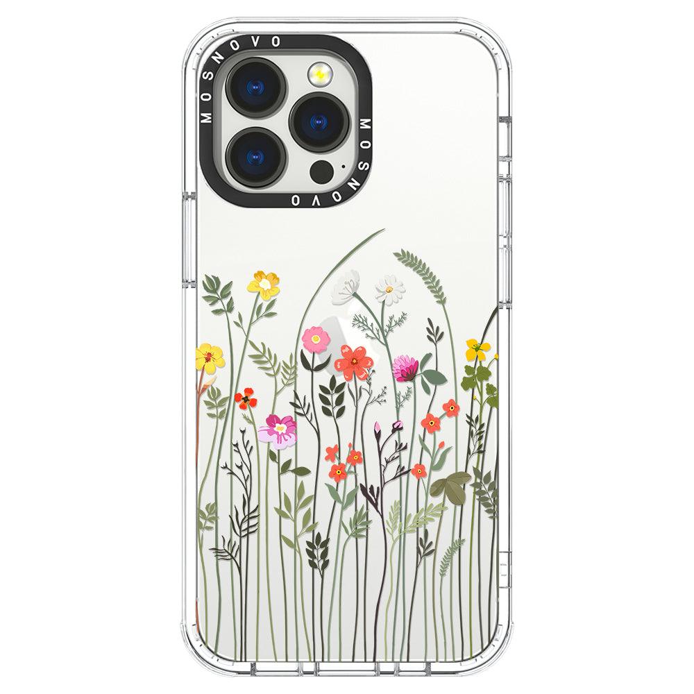 Spring Wildflower Phone Case - iPhone 13 Pro Case