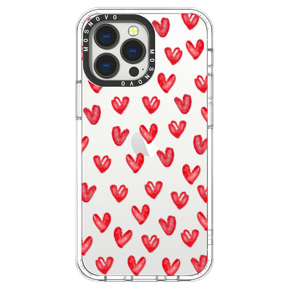 Cute Little Hearts Phone Case - iPhone 13 Pro Case