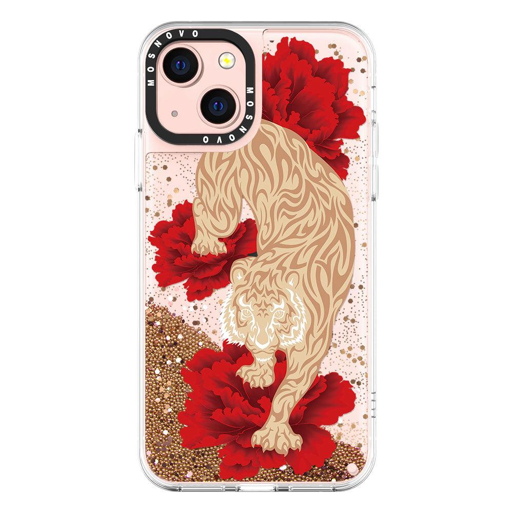 Tiger Glitter Phone Case - iPhone 13 Case