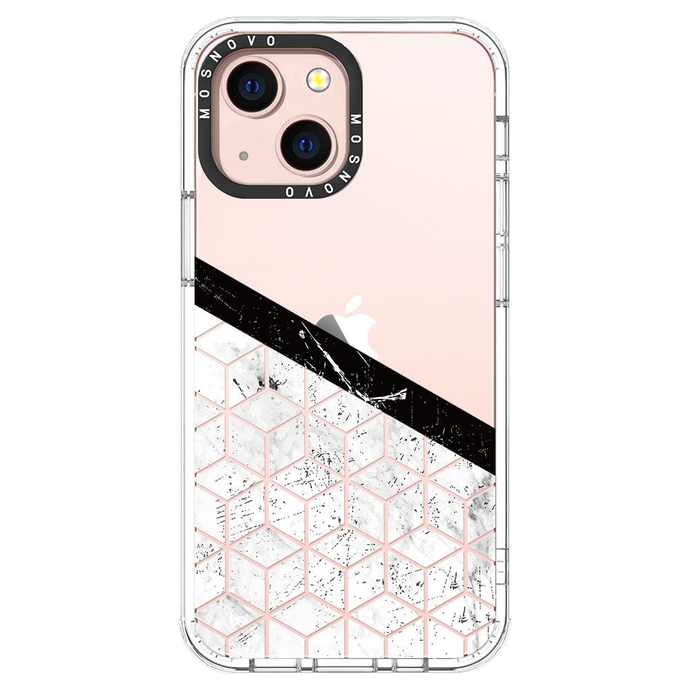 Marble Block Art Phone Case - iPhone 13 Mini Case