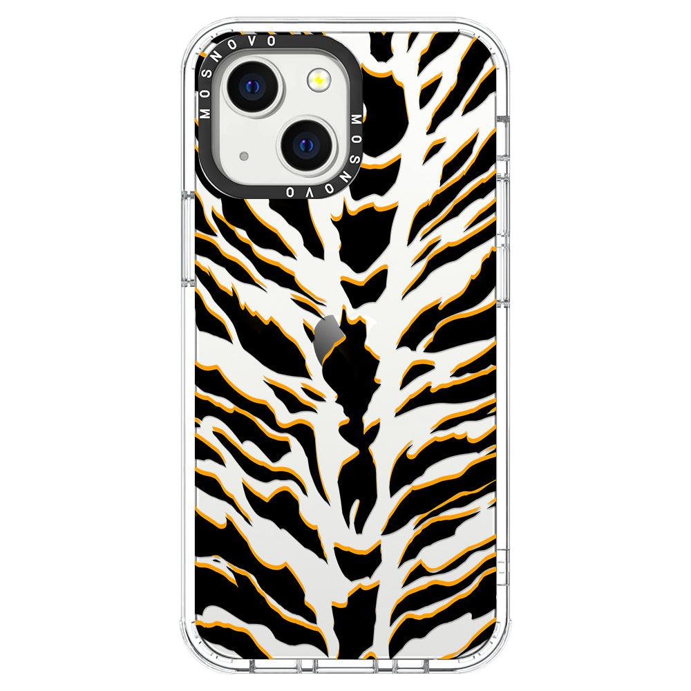 Tiger Print Phone Case - iPhone 13 Mini Case