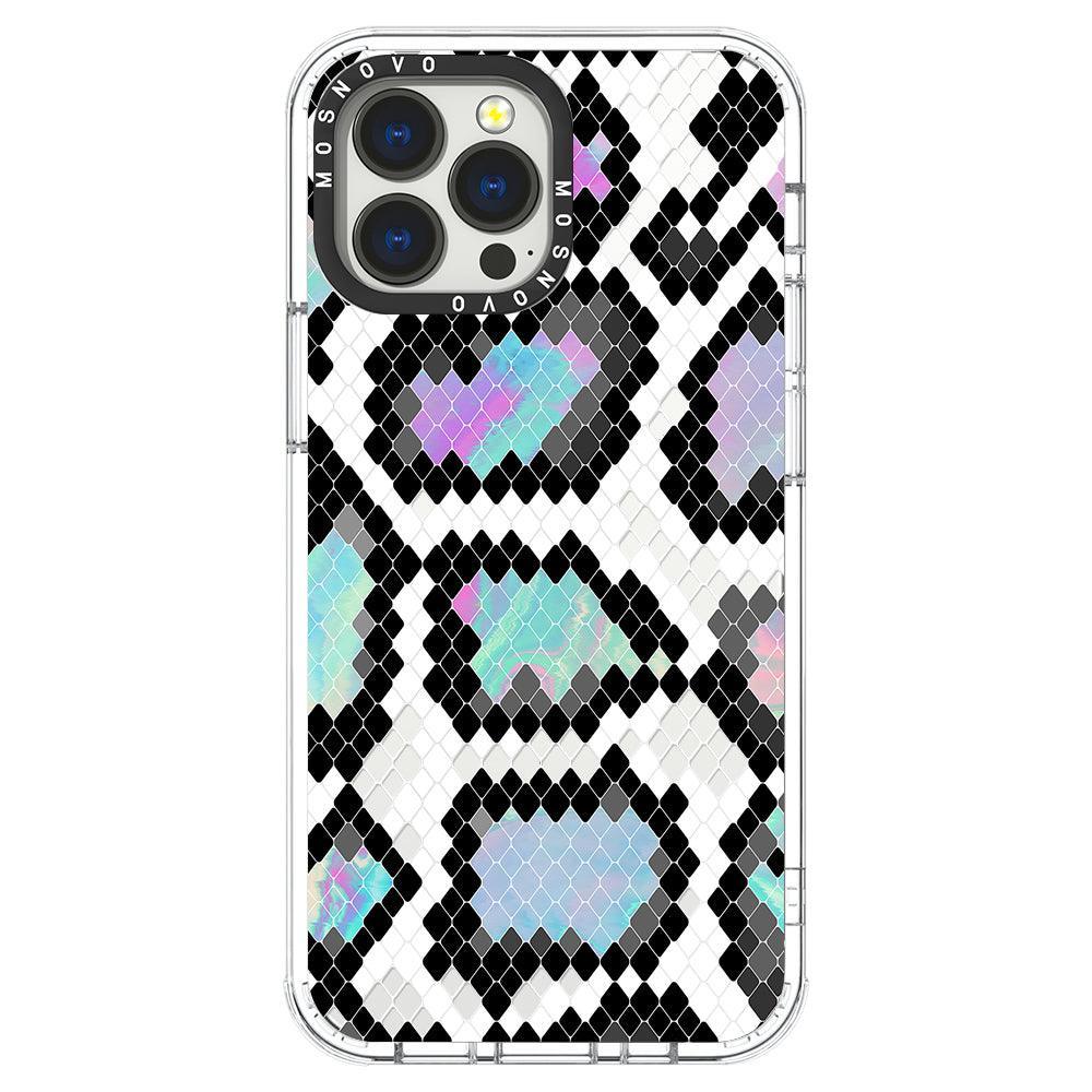 Aurora Snake Print Phone Case - iPhone 13 Pro Max Case