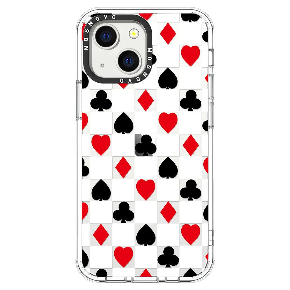 Checker Poker Phone Case - iPhone 13 Mini Case