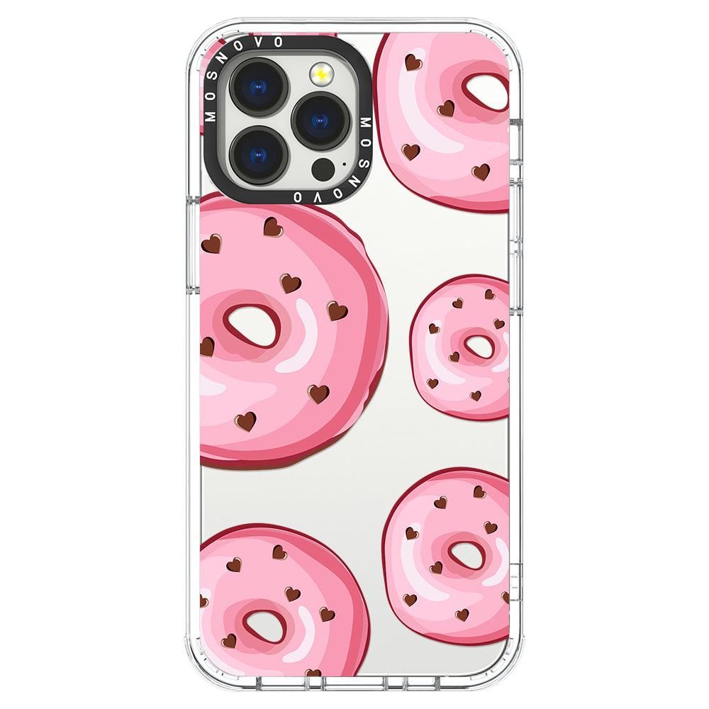 Pink Donuts Phone Case - iPhone 13 Pro Max Case