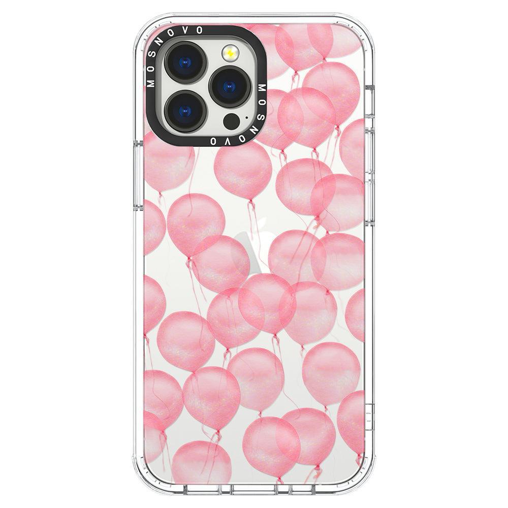 Pink Ballons Phone Case - iPhone 13 Pro Max Case