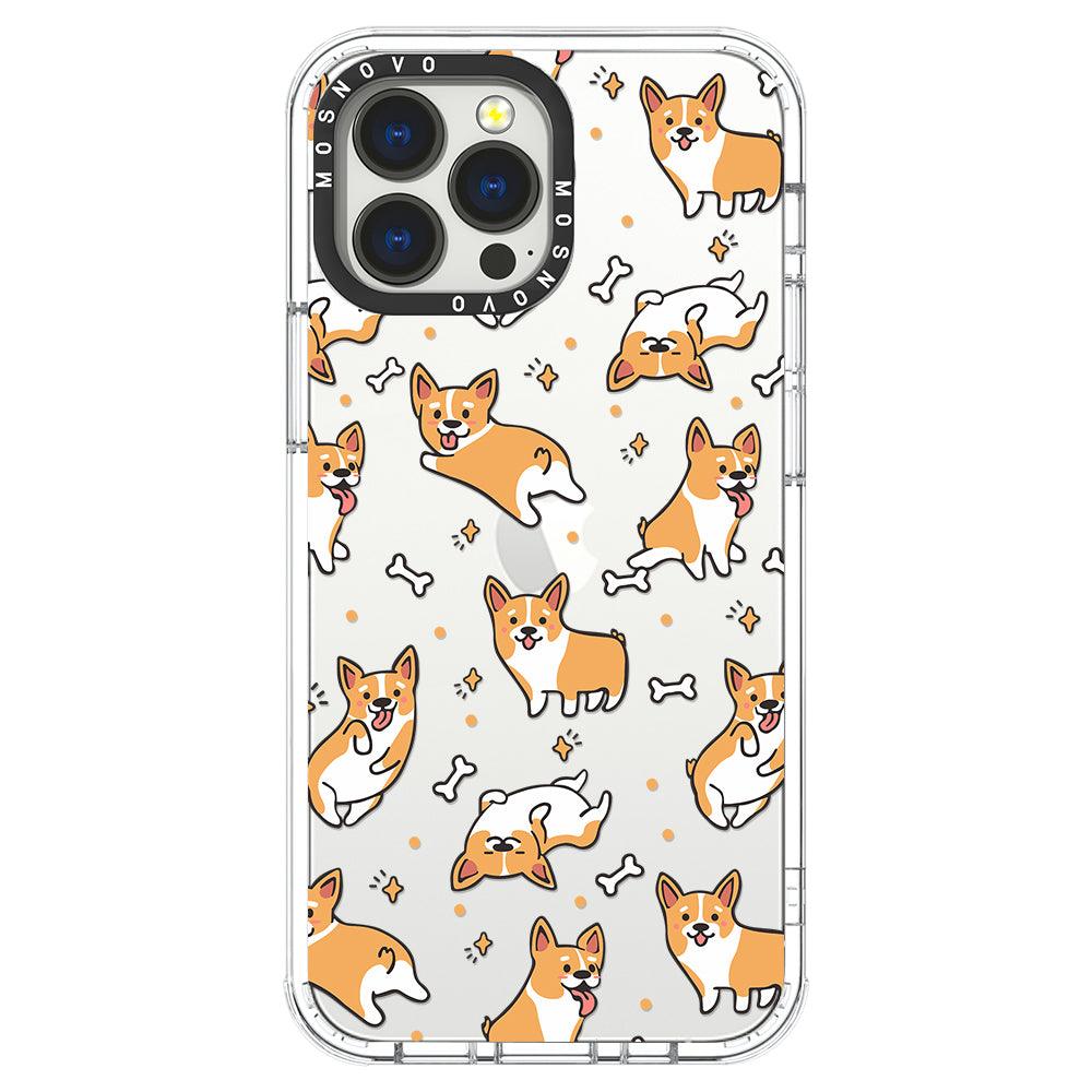 Cute Corgi Phone Case - iPhone 13 Pro Max Case