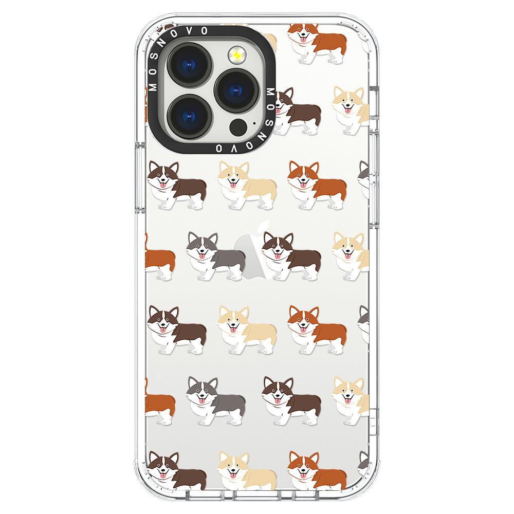 Adorable Corgi Phone Case - iPhone 13 Pro Case