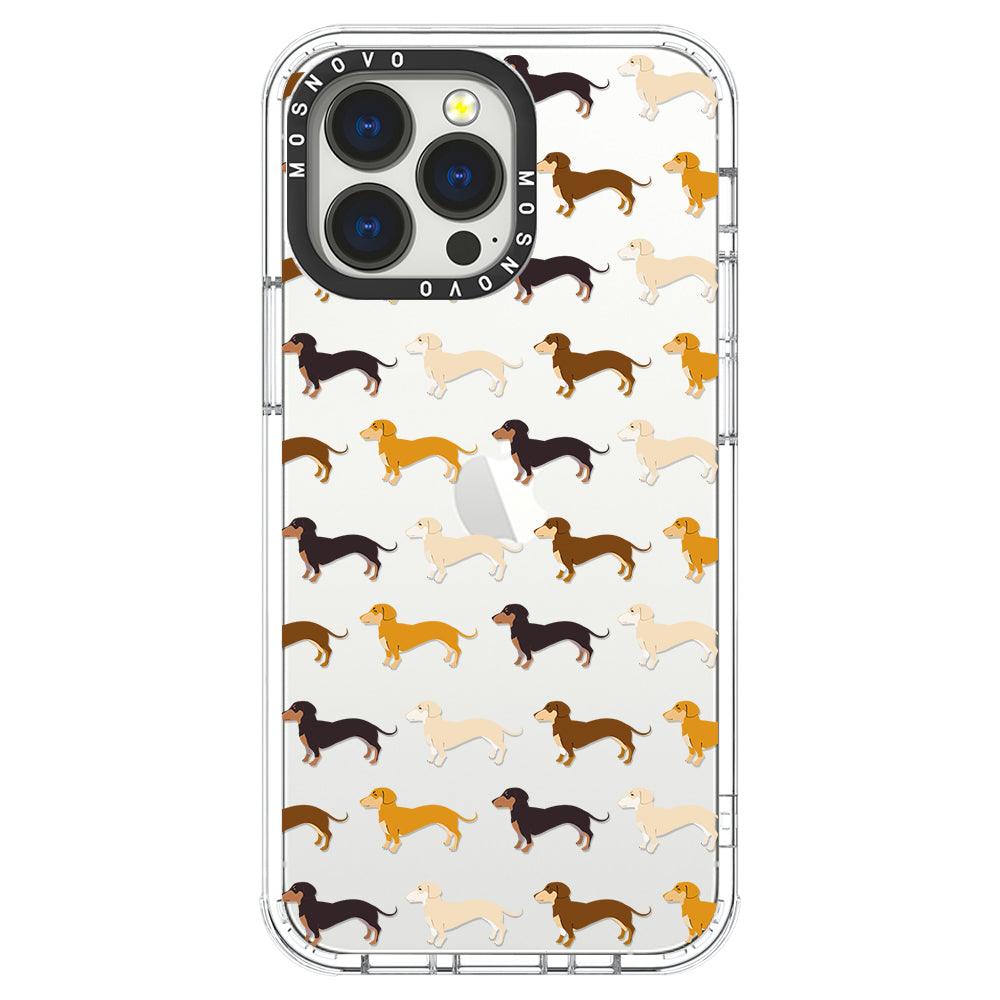 Cute Dachshund Phone Case - iPhone 13 Pro Case