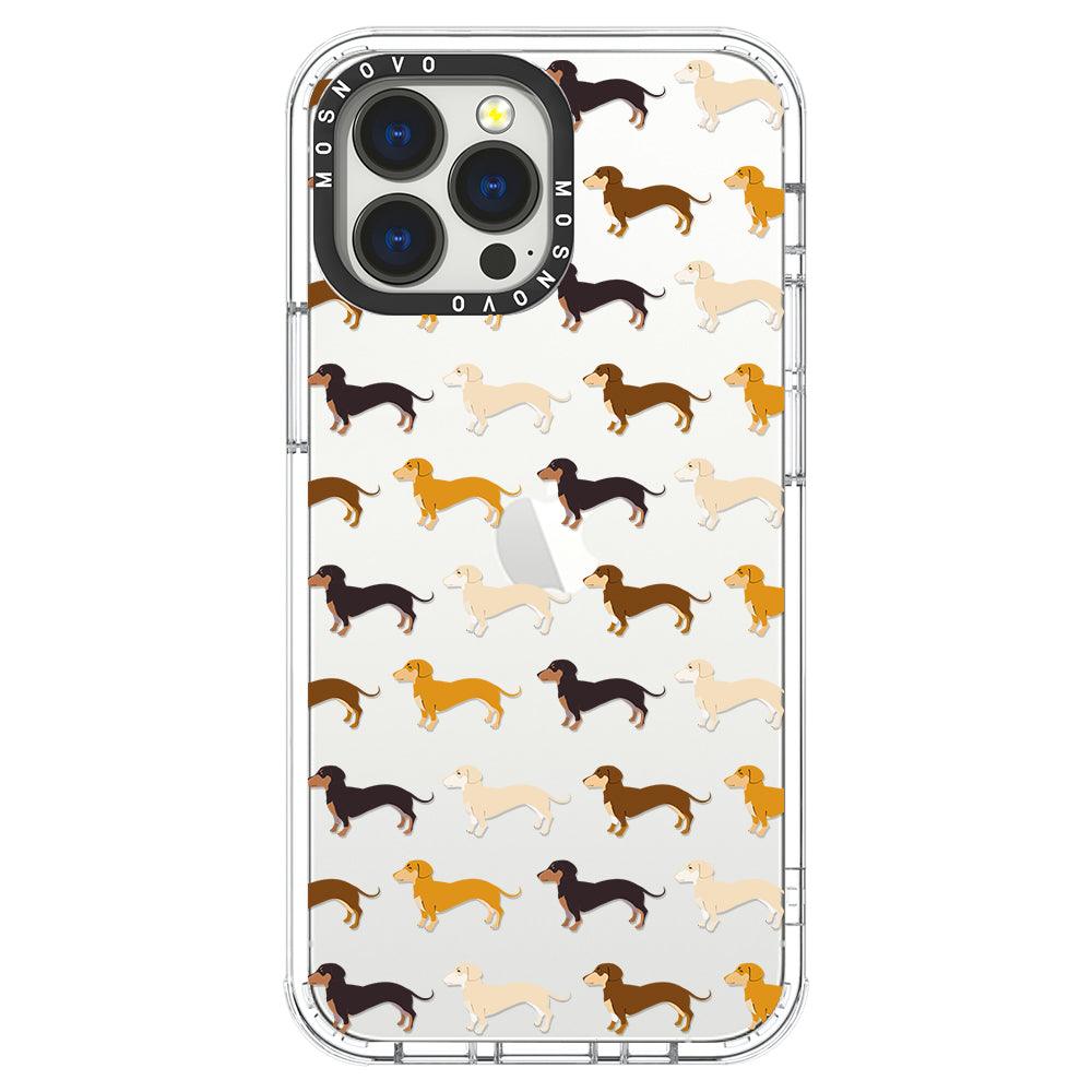 Cute Dachshund Phone Case - iPhone 13 Pro Max Case