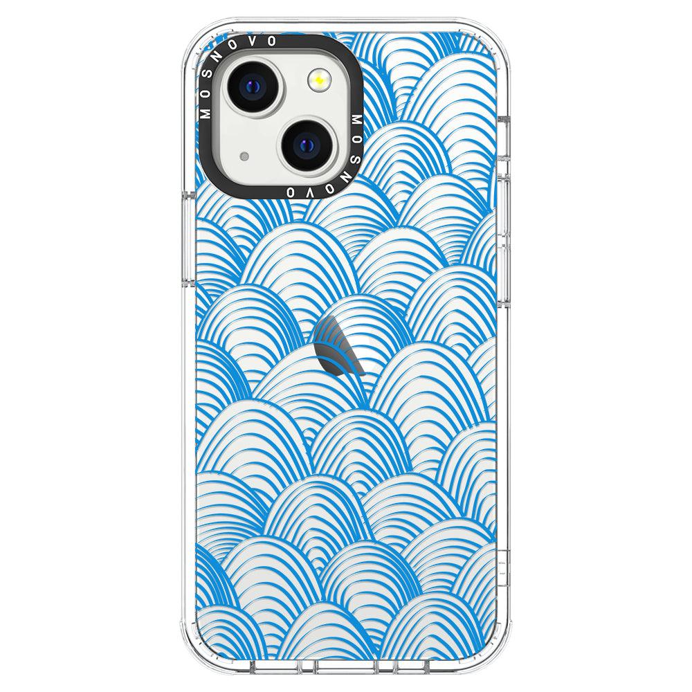 Wave Art Phone Case - iPhone 13 Mini Case