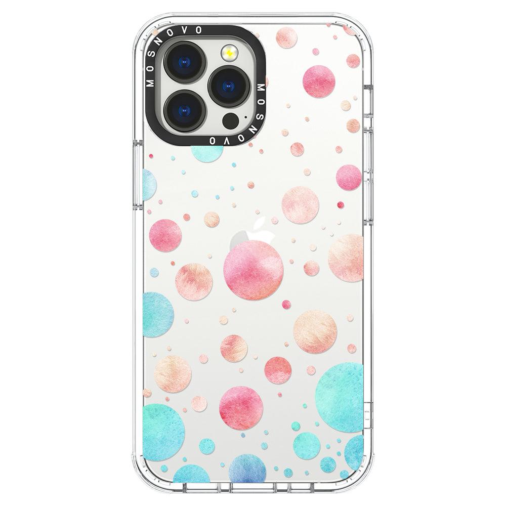 Watercolor Polka Dot Phone Case -  iPhone 13 Pro Max Case