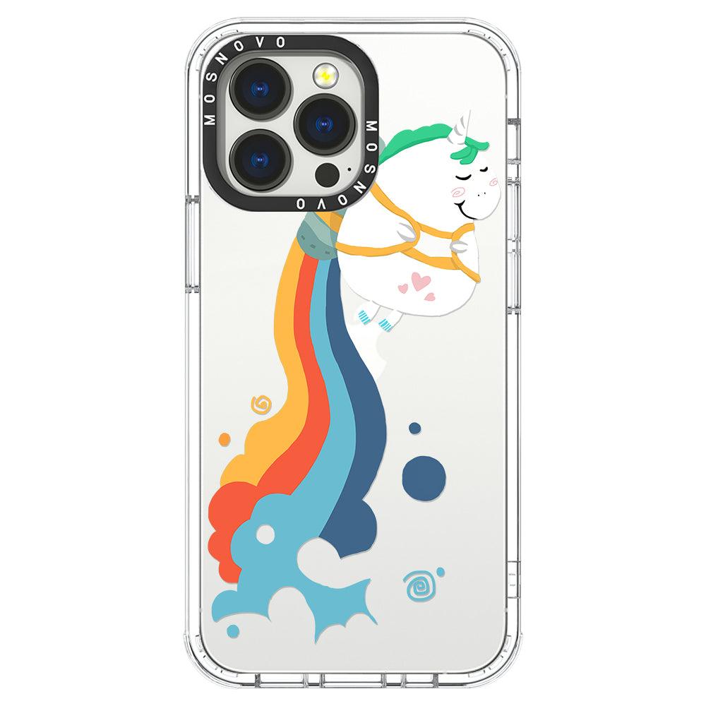 Rainbow Unicorn Phone Case - iPhone 13 Pro Case