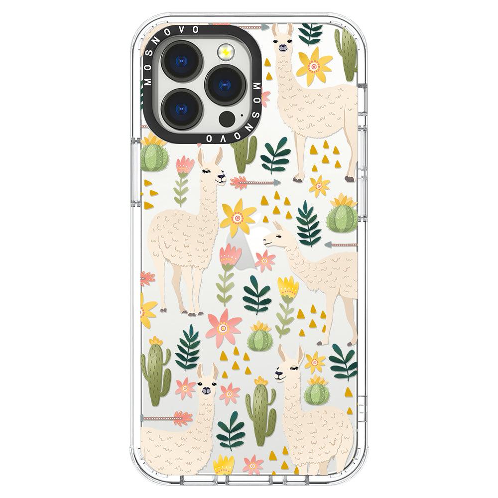 Desert Llama Phone Case - iPhone 13 Pro Max Case