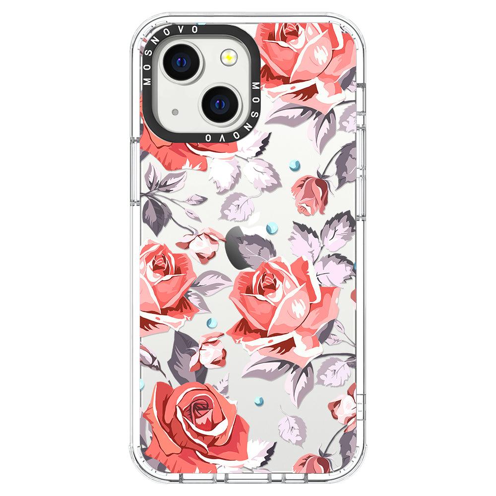 Retro Floral Phone Case - iPhone 13 Mini Case