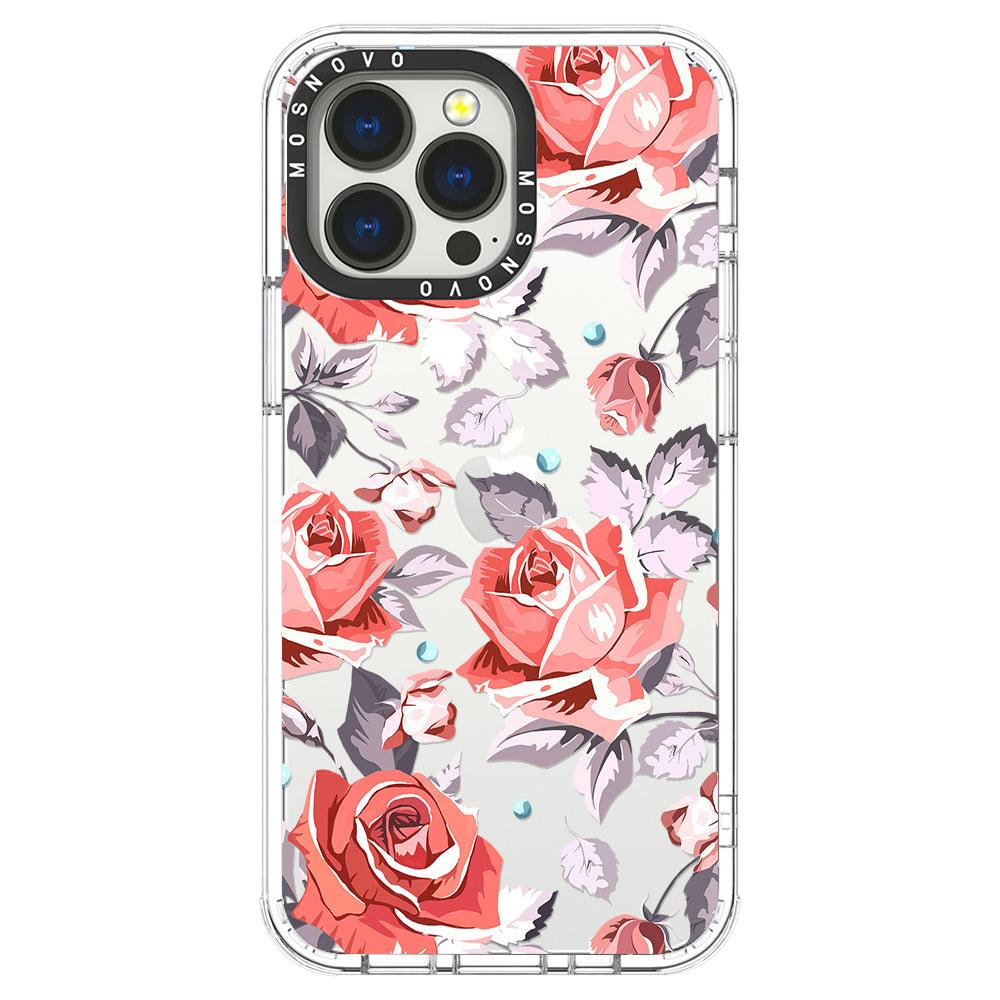 Retro Floral Phone Case - iPhone 13 Pro Case